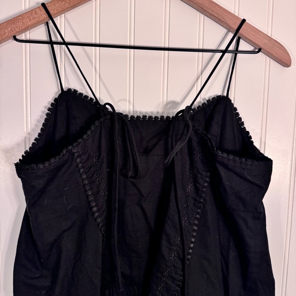 GAP Embroidered 100% Cotton Adjustable Strap Mini Dress NWT Women’s Size S - Picture 5 of 12
